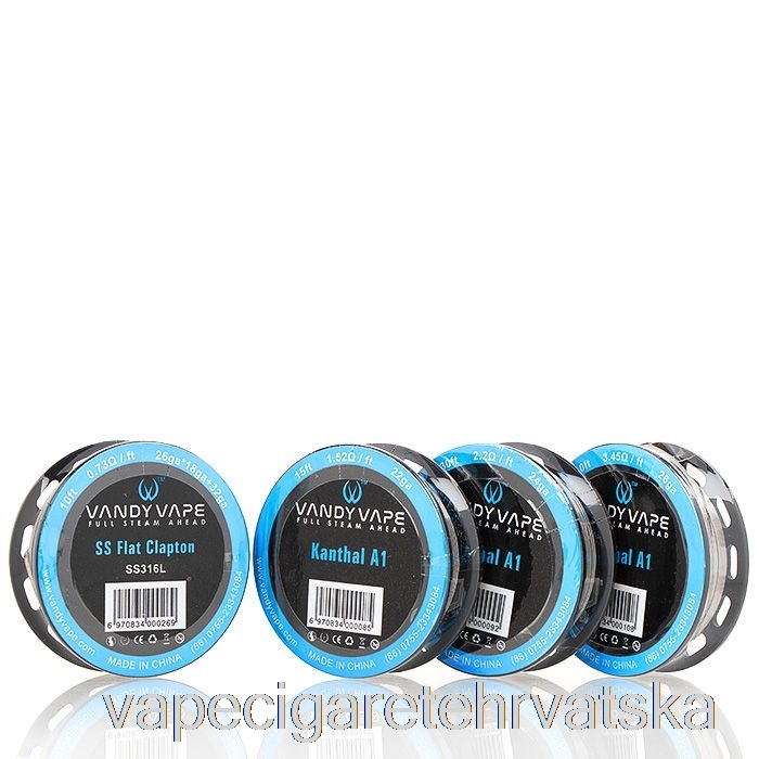 Vape Hrvatska Vandy Vape Specialty Wire Spools Ka1 Fused Clapton - 24ga*2(=)+32ga - 10ft - 1.16ohm